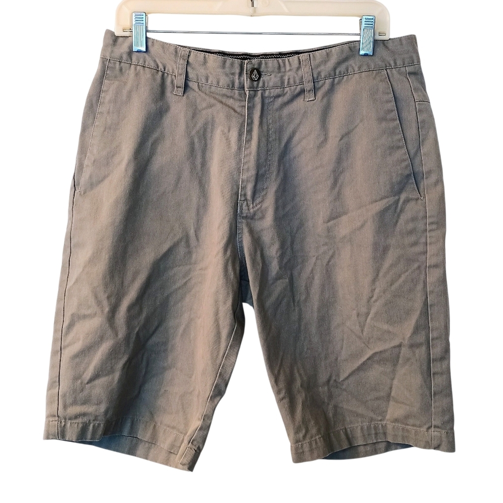 Men's Volcom Gray Shorts Size 32